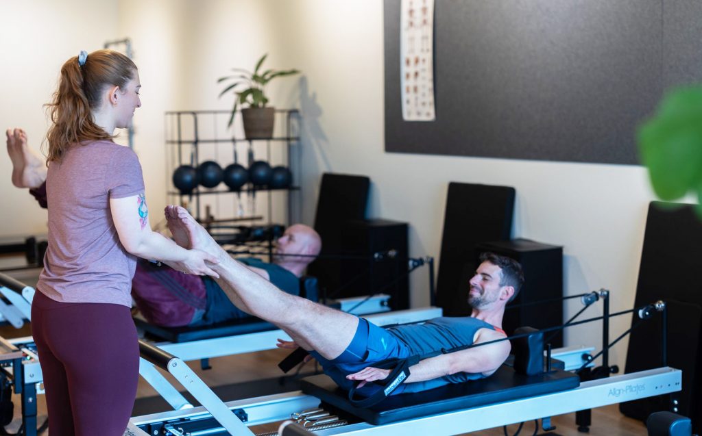 Pilates Noord Reformer Erik Bart crop