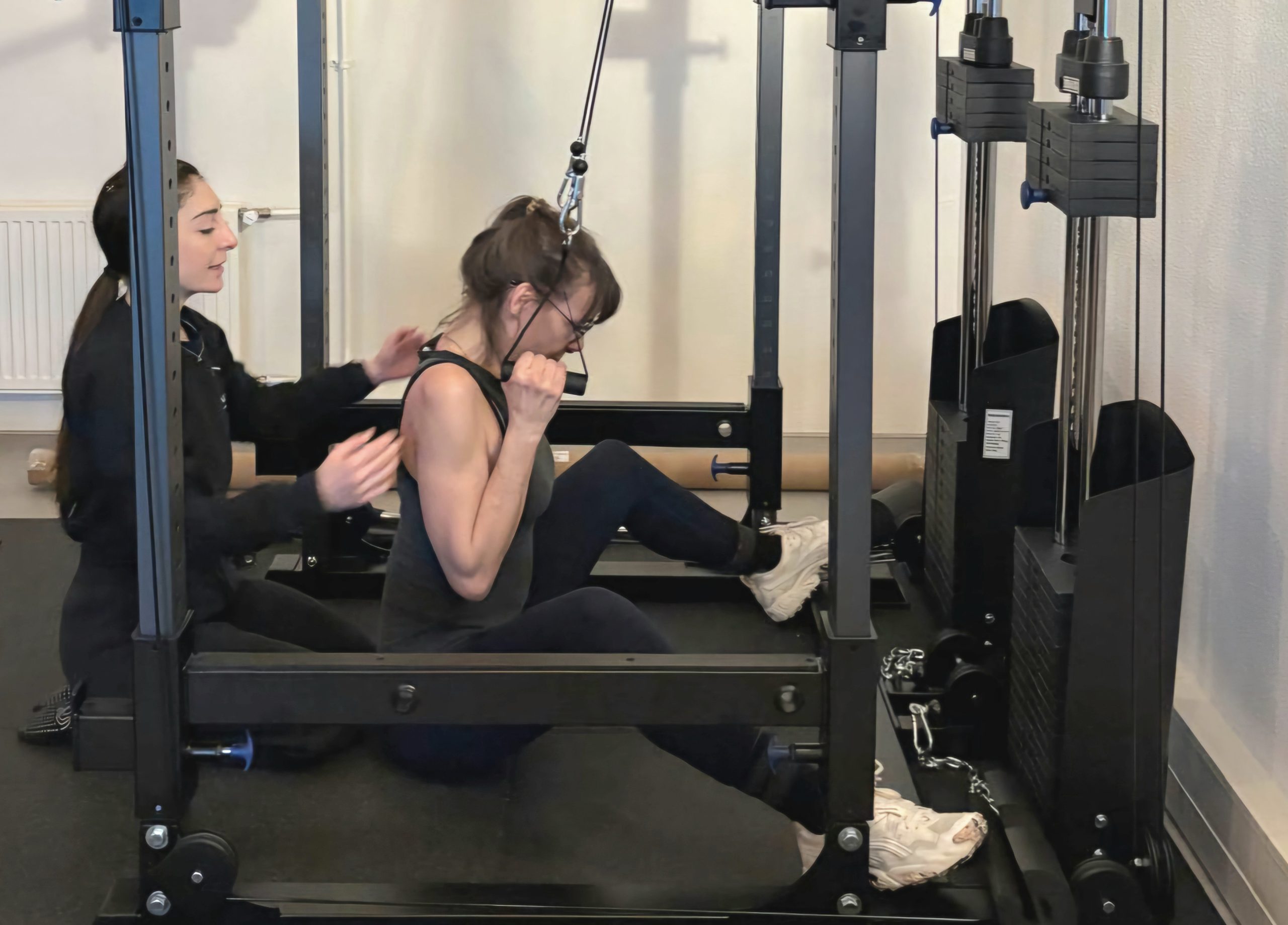 PT strength training pulley